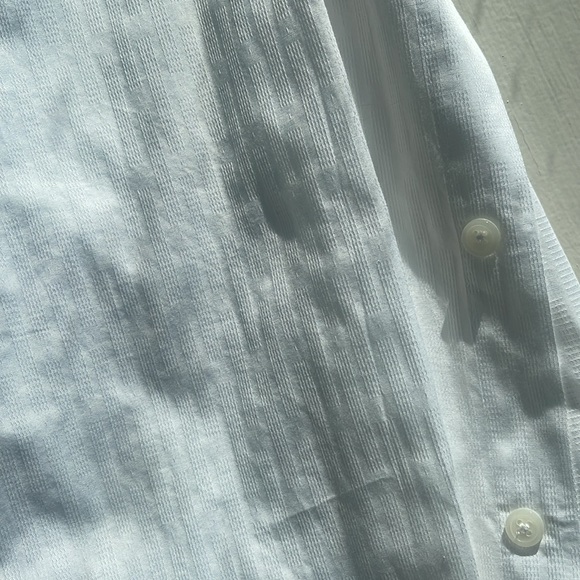 ALFANI UNISEX MEN’S WHITE SHIRT SZ LG - Picture 12 of 15